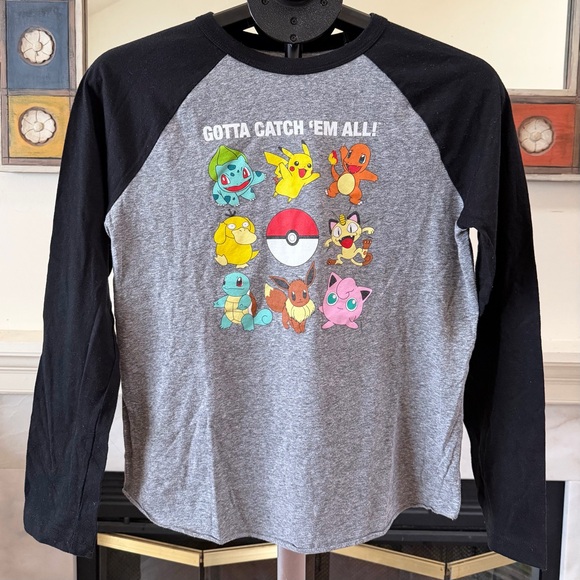 NWOT Lot of 3 Pokémon Long Sleeve Graphic T-Shirts - Picture 7 of 8